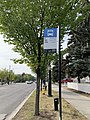 osmwiki:File:ETS 2021 bus stop sign, 105 Street and 118 Avenue 09-16-2022.jpg