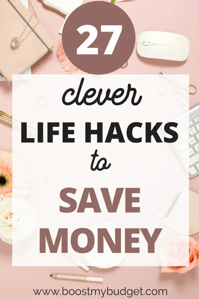 Save more money every day with these GENIUS life hacks! They will help you and your family have more money in your budget for the things you need and love :)