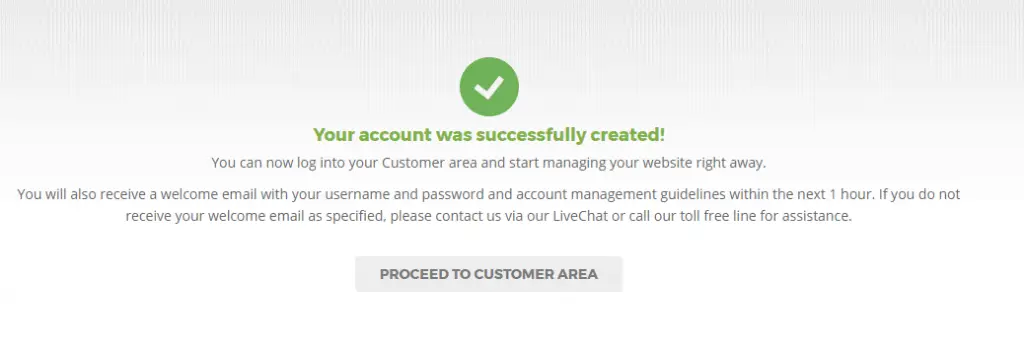 How to start a blog to make money: success! You have a new blog on Siteground